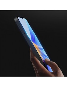 Dux Ducis 9D härdat glas Oppo A17 9H härdat glas med svart ram
