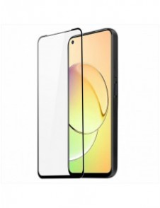 Dux Ducis 9D härdat glas Realme 10 9H härdat glas med svart ram