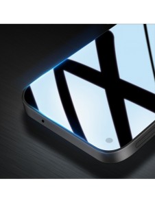 Dux Ducis 9D härdat glas Realme 10 9H härdat glas med svart ram