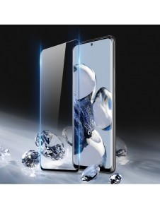 Dux Ducis 9D skärmskydd i härdat glas för Realme C30 / Realme Narzo 50i Prime 9H med svart ram