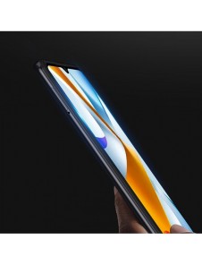 Dux Ducis 9D skärmskydd i härdat glas för Xiaomi Poco C40 9H med svart ram