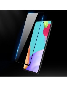 Dux Ducis 9D Tough Screen Protector i härdat glas täckt med ram för Samsung Galaxy A52s 5G / A52 5G / A52 4G svart (väskvänli