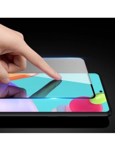 Dux Ducis 9D Tough Screen Protector i härdat glas täckt med ram för Samsung Galaxy A52s 5G / A52 5G / A52 4G svart (väskvänli