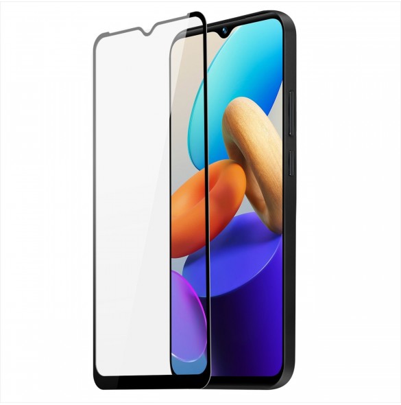 Dux Ducis 9D härdat glas Vivo Y35 / Vivo Y22 / Vivo Y22s 9H härdat glas med svart ram
