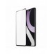 Dux Ducis 9D härdat glas Xiaomi 12 Lite 9H härdat glas med svart ram