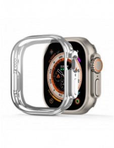 Dux Ducis Apple Watch Ultra fodral ensam 49 mm flexibel smartwatch-fodral silver