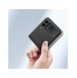 Dux Ducis Bril fodral till Samsung Galaxy Z Flip 3 skal tillverkat av ekologiskt läder svart
