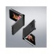 Dux Ducis Bril fodral till Samsung Galaxy Z Flip 3 skal tillverkat av ekologiskt läder svart