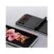 Dux Ducis Bril fodral till Samsung Galaxy Z Flip 3 skal tillverkat av ekologiskt läder svart