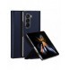 Dux Ducis Bril Läder Flip Wallet-fodral till Samsung Galaxy Z Fold5 5G - Blå