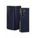 Dux Ducis Bril Läder Flip Wallet-fodral till Samsung Galaxy Z Fold5 5G - Blå