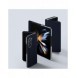 Dux Ducis Bril Läder Flip Wallet-fodral till Samsung Galaxy Z Fold5 5G - Blå