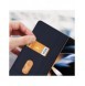 Dux Ducis Bril Läder Flip Wallet-fodral till Samsung Galaxy Z Fold5 5G - Blå