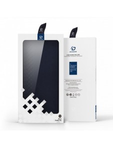 Dux Ducis Bril Läder Flip Wallet-fodral till Samsung Galaxy Z Fold5 5G - Blå
