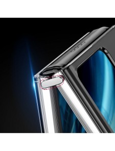 Dux Ducis Clin Fodral för Oppo Find N2 Flip Armor Fodral Bakstycke Transparent