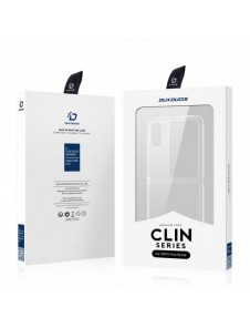 Dux Ducis Clin Fodral för Oppo Find N2 Flip Armor Fodral Bakstycke Transparent