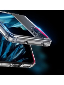 Dux Ducis Clin Fodral för Oppo Find N2 Flip Armor Fodral Bakstycke Transparent