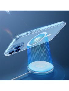 Dux Ducis Clin magnetfodral för iPhone 13 Pro Max Kompatibel med MagSafe transparent