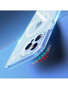 Dux Ducis Clin magnetfodral för iPhone 13 Pro Max Kompatibel med MagSafe transparent