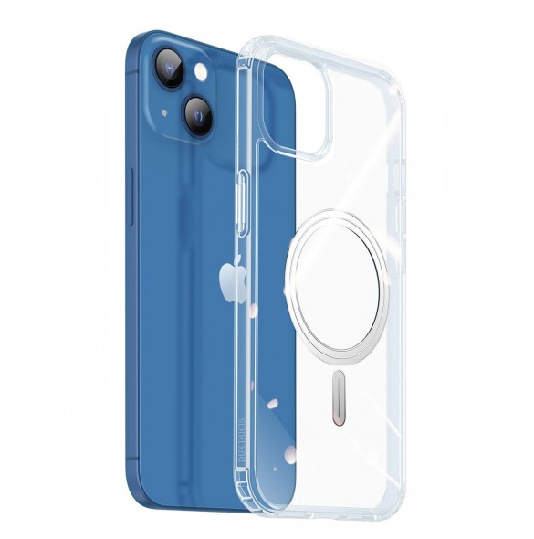 Dux Ducis Clin magnetfodral för iPhone 14 Plus kompatibelt med MagSafe transparent