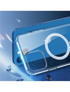 Dux Ducis Clin magnetfodral för iPhone 14 Plus kompatibelt med MagSafe transparent