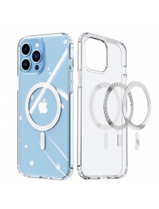 Dux Ducis Clin magnetfodral för iPhone 14 Pro Max Kompatibel med MagSafe transparent