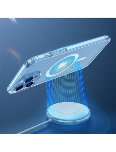 Dux Ducis Clin magnetfodral för iPhone 14 Pro Max Kompatibel med MagSafe transparent