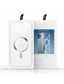 Dux Ducis Clin magnetfodral för iPhone 14 Pro Max Kompatibel med MagSafe transparent