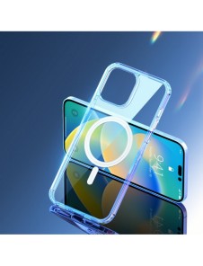 Dux Ducis Clin magnetfodral för iPhone 14 Pro Max Kompatibel med MagSafe transparent
