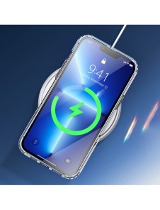 Dux Ducis Clin magnetfodral för iPhone 14 Pro Max Kompatibel med MagSafe transparent