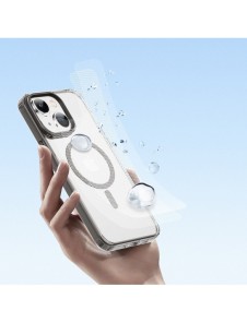 Dux Ducis Clin2 fodral för iPhone 14 Plus magnetiskt skal MagSafe grå