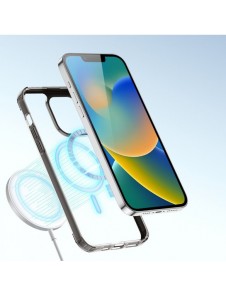 Dux Ducis Clin2 fodral för iPhone 14 Plus magnetiskt skal MagSafe grå