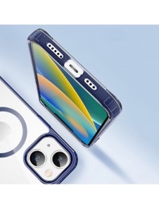 Dux Ducis Clin2 fodral för iPhone 14 Plus magnetiskt skal MagSafe grå