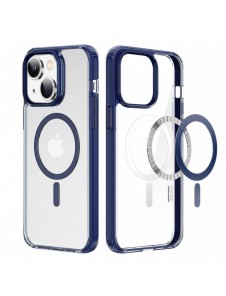 Dux Ducis Clin2 fodral för iPhone 14 Plus magnetiskt MagSafe skal blå