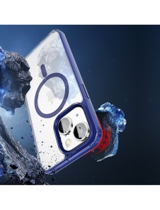 Dux Ducis Clin2 fodral för iPhone 14 Plus magnetiskt MagSafe skal blå
