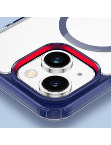 Dux Ducis Clin2 fodral för iPhone 14 Plus magnetiskt MagSafe skal blå