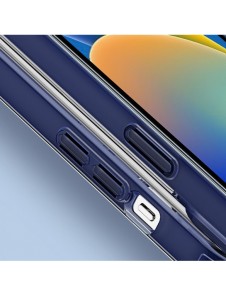 Dux Ducis Clin2 fodral för iPhone 14 Plus magnetiskt MagSafe skal blå