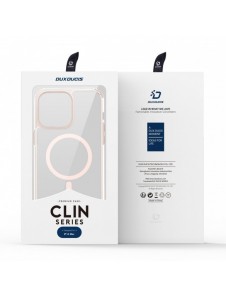 Dux Ducis Clin2 fodral för iPhone 14 Plus magnetiskt MagSafe skal rosa