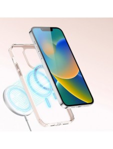 Dux Ducis Clin2 fodral för iPhone 14 Plus magnetiskt MagSafe skal rosa