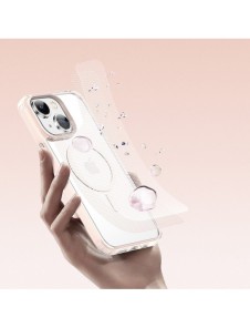 Dux Ducis Clin2 fodral för iPhone 14 Plus magnetiskt MagSafe skal rosa