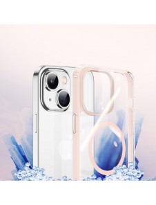 Dux Ducis Clin2 fodral för iPhone 14 Plus magnetiskt MagSafe skal rosa
