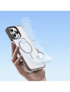 Dux Ducis Clin2 fodral till iPhone 14 Pro magnetiskt skal MagSafe grå