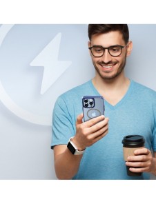 Dux Ducis Clin2 fodral för iPhone 14 Pro magnetiskt MagSafe skal blå
