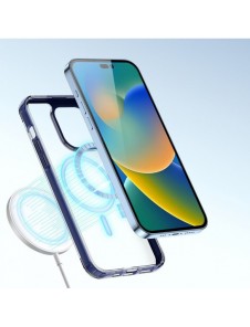 Dux Ducis Clin2 fodral för iPhone 14 Pro magnetiskt MagSafe skal blå