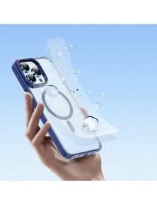 Dux Ducis Clin2 fodral för iPhone 14 Pro magnetiskt MagSafe skal blå
