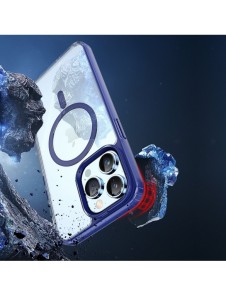 Dux Ducis Clin2 fodral för iPhone 14 Pro magnetiskt MagSafe skal blå