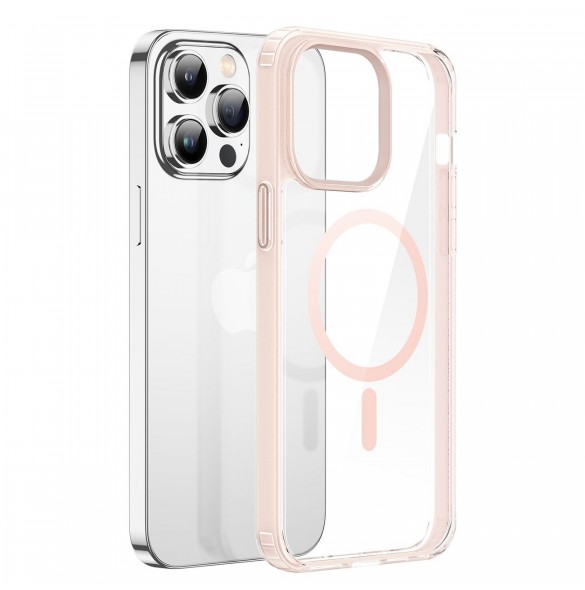 Dux Ducis Clin2 fodral till iPhone 14 Pro magnetiskt MagSafe skal rosa