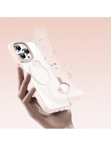Dux Ducis Clin2 fodral till iPhone 14 Pro magnetiskt MagSafe skal rosa
