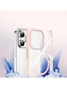 Dux Ducis Clin2 fodral till iPhone 14 Pro magnetiskt MagSafe skal rosa