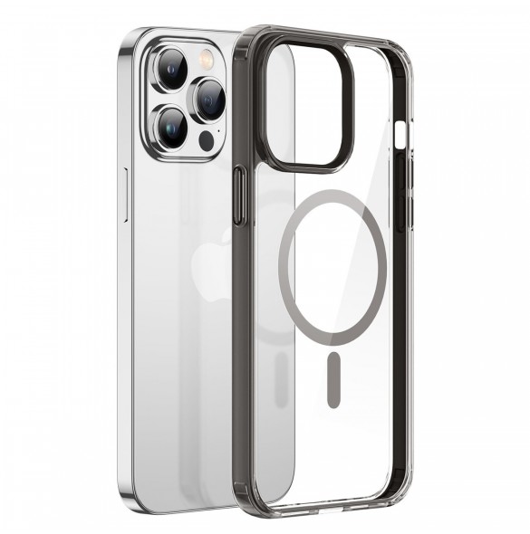 Dux Ducis Clin2 fodral iPhone 14 Pro Max Magnetic MagSafe fodral grå